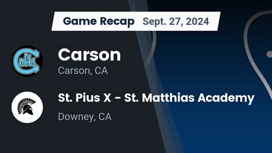 Football Game Preview: Carson Colts vs. San Pedro Pirates