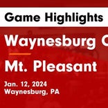 Waynesburg Central wins going away against California
