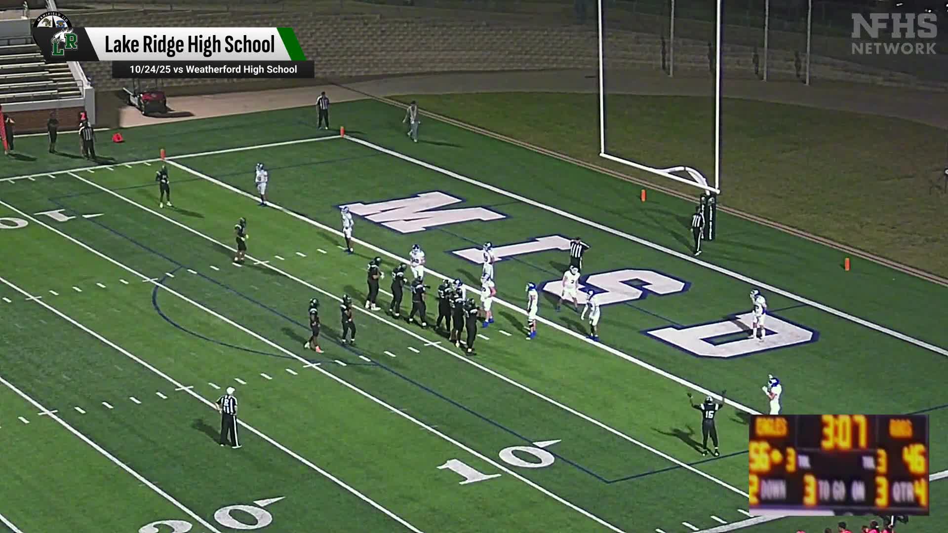 Football Recap: Lake Ridge's  Victory  on Friday Extends Winning Streak to Five