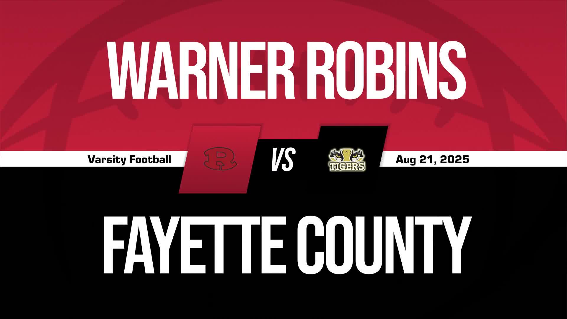 Football Recap: Warner Robins Turns Things Around After  Road Lo