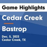 Bastrop vs. Cedar Creek