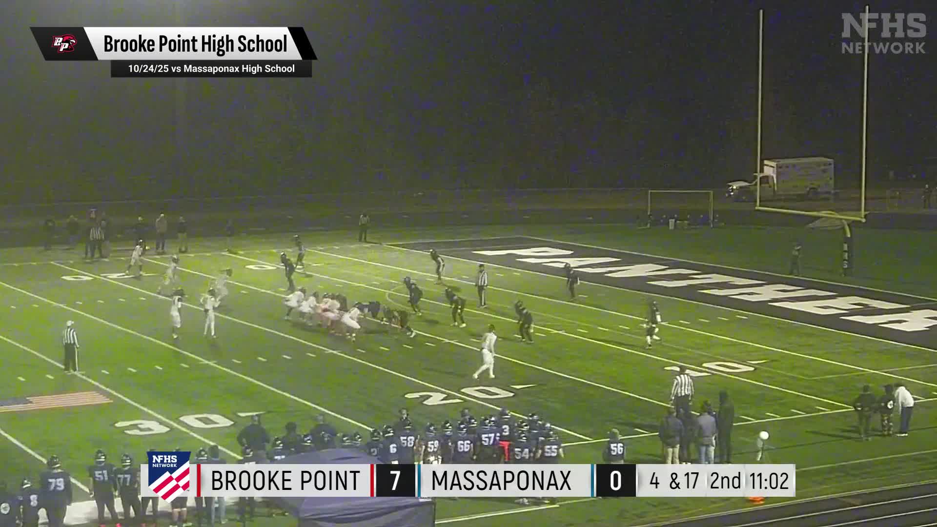 Football Recap: Brooke Point Extends Winning Streak to Three + How To Watch