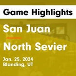 Basketball Game Recap: San Juan Broncos vs. North Summit Braves