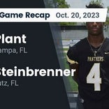 Football Game Recap: Steinbrenner Warriors vs. Plant Panthers