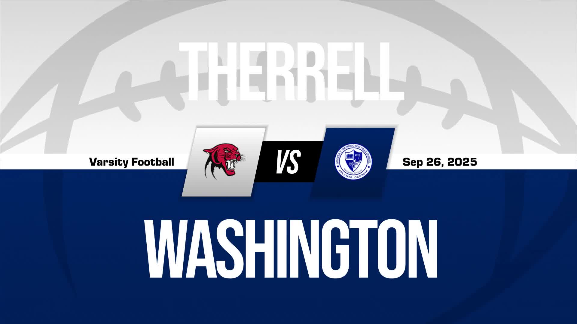 Football Recap: Washington Takes a Loss