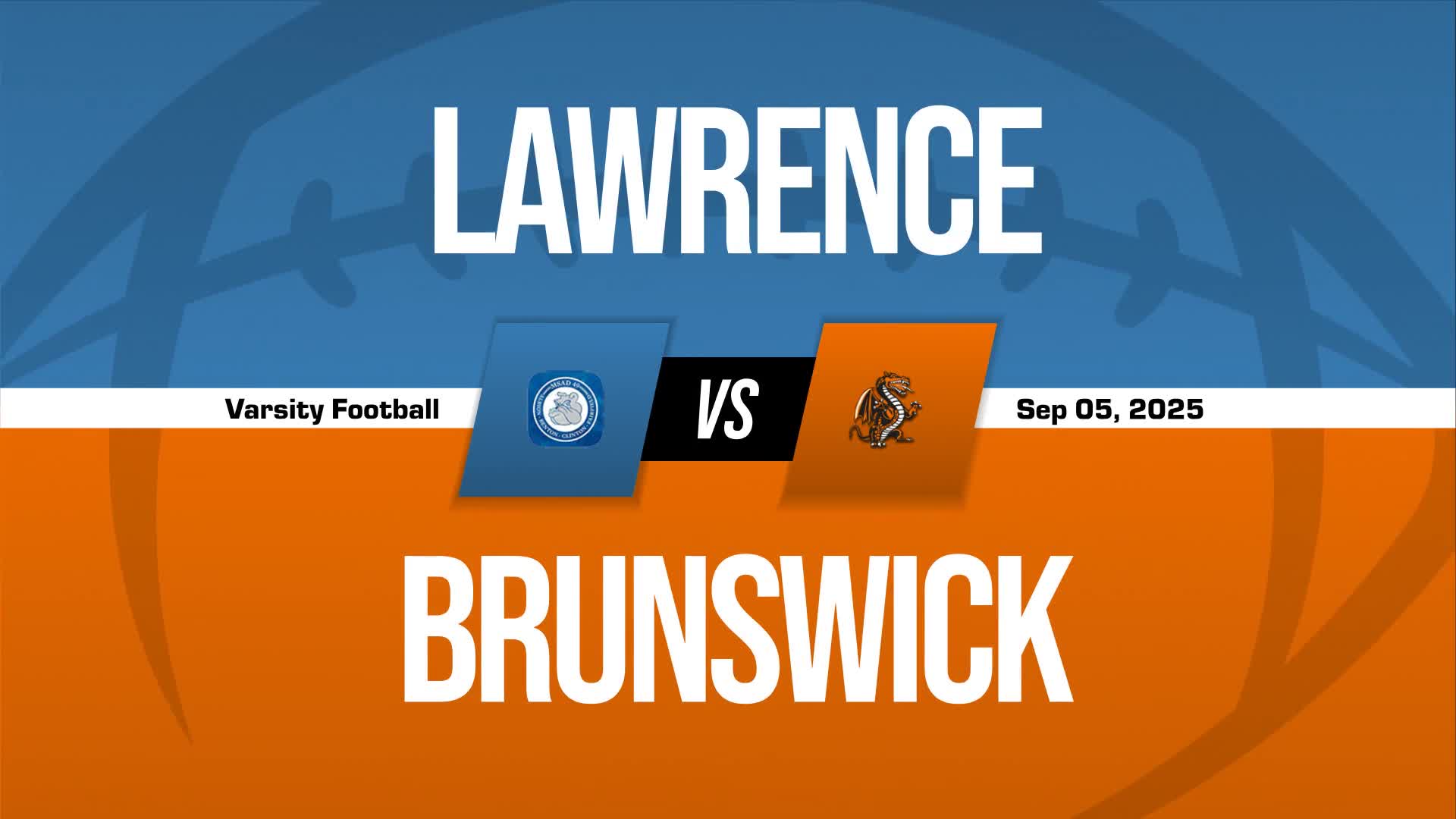 Football Recap: Brunswick Starts Season with  Loss at Home