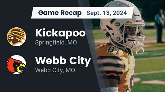 Football Game Preview: Kickapoo Heads Out