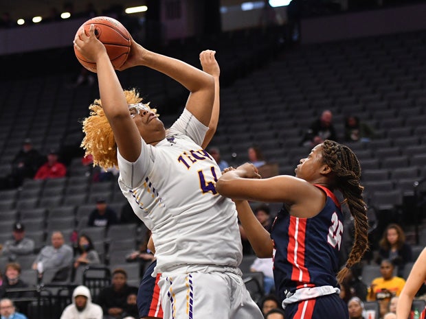 Sophia Askew-Goncalves had eight points and 12 rebounds for Tech.