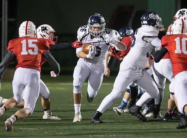 Oil City (Pa.) senior running back Noah Petro ran for 363 yards and scored five touchdowns last week in a 34-33 win over Meadville (Pa.).
