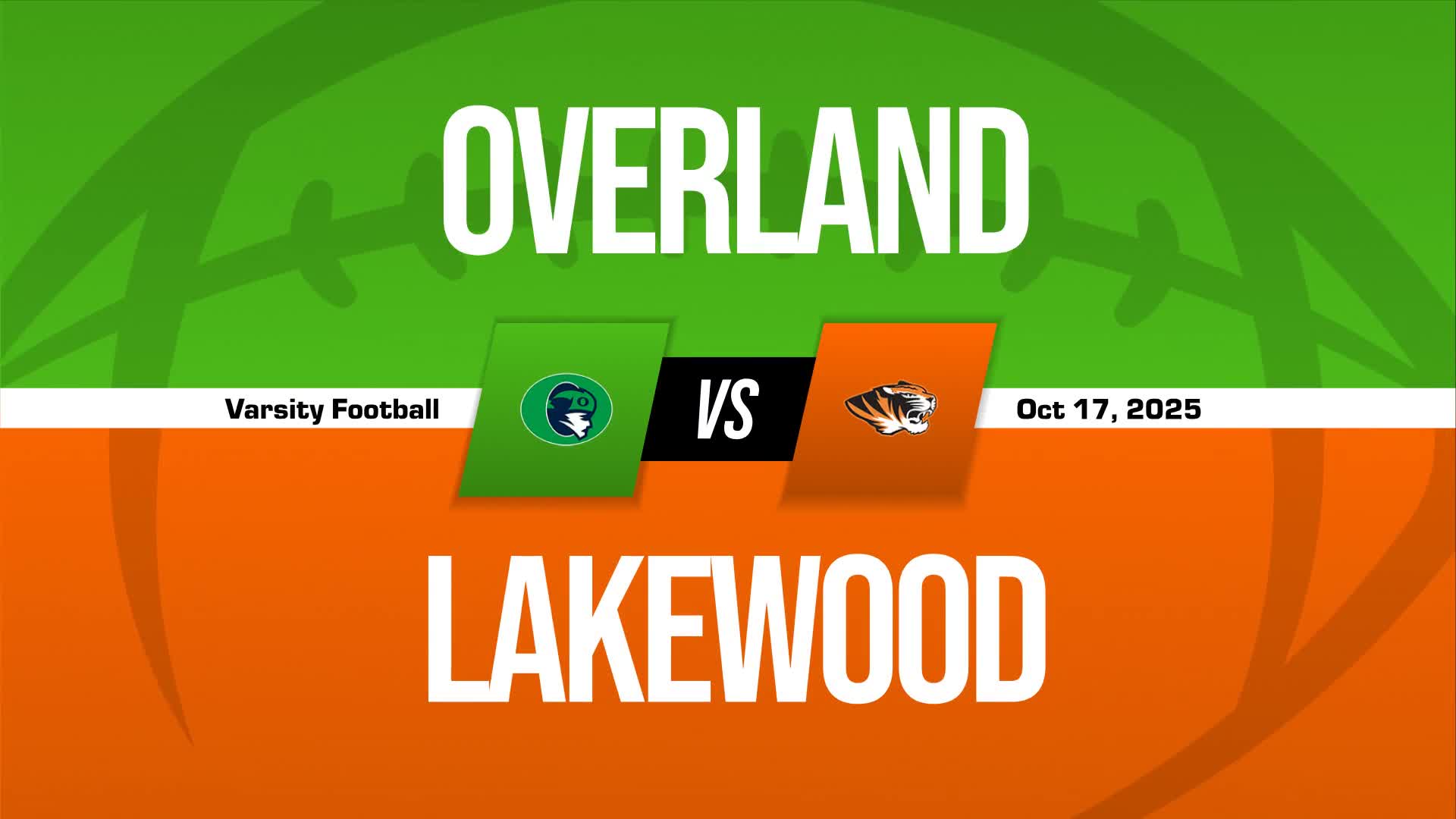 Football Game Preview: Lakewood Tigers vs. Westminster Wolves + How To Watch