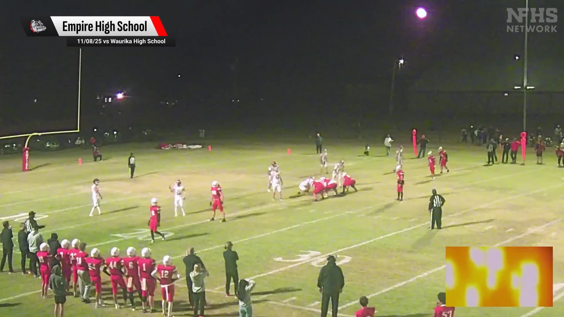 Football Recap: Empire Falls Short of Pond Creek-Hunter in the Playoffs + How To Watch