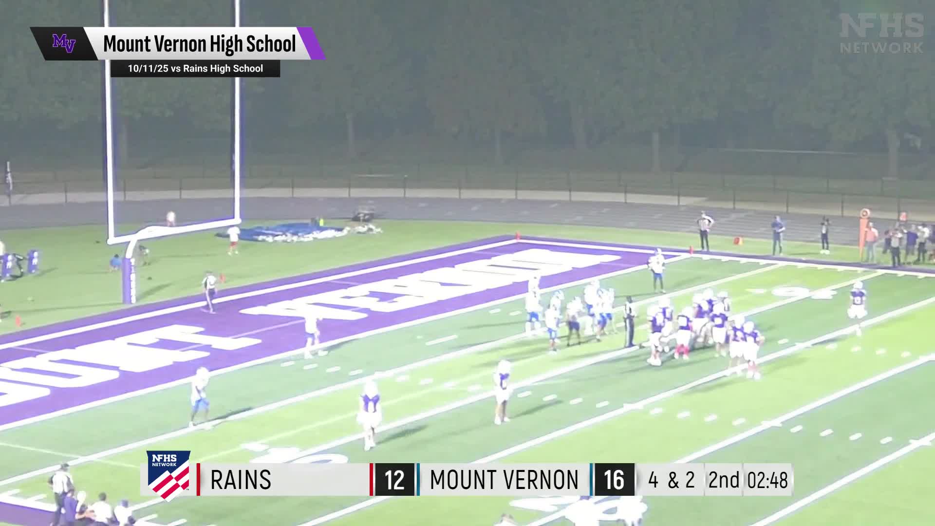 Football Recap: Mount Vernon Comes Up Short + How To Watch