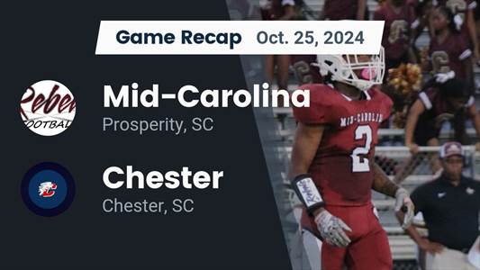 Football Recap: Chester Takes a Loss