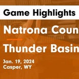 Basketball Game Recap: Thunder Basin Bolts vs. Natrona County Mustangs