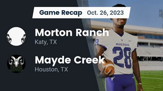 Morton Ranch piles up the points against Mayde Creek
