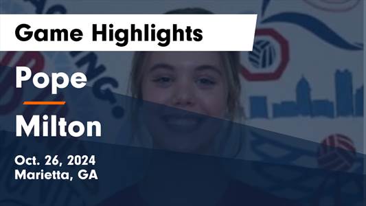 Volleyball Recap: Milton Takes a Tough Playoff Loss