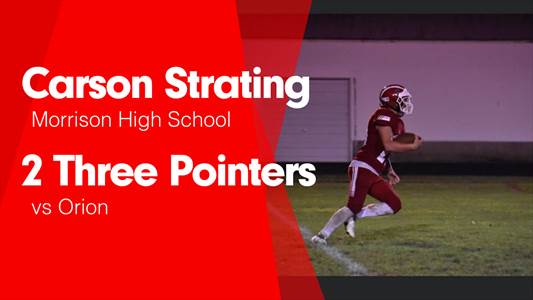 Baseball Recap: Carson Strating can't quite lead Morrison over Bureau Valley