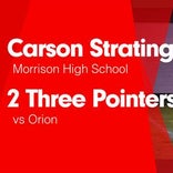 Baseball Recap: Carson Strating can't quite lead Morrison over B
