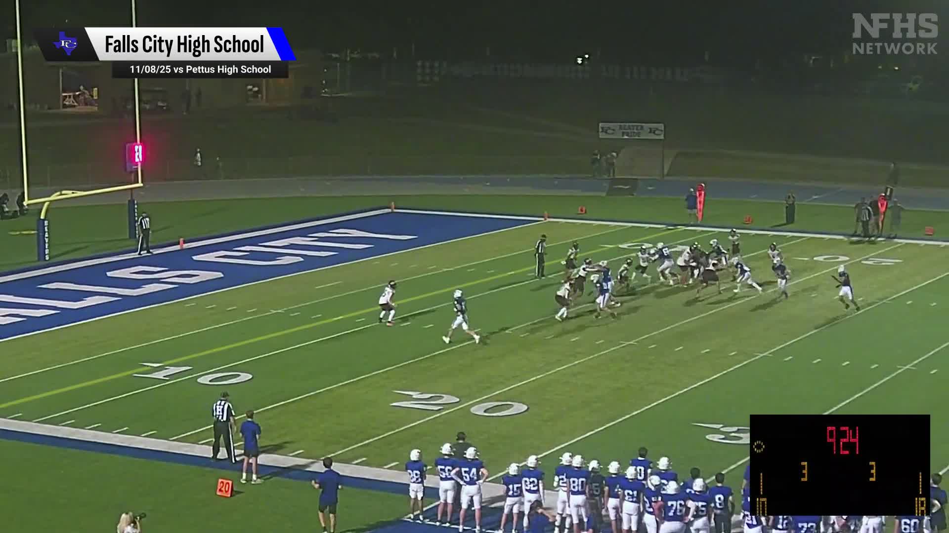 Football Recap: Falls City Takes Down Woodsboro in a Playoff Battle + How To Watch