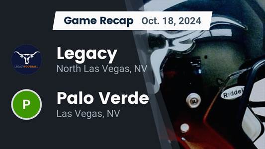 Football Recap: Legacy Wins High-Profile  Contest Against Palo Verde