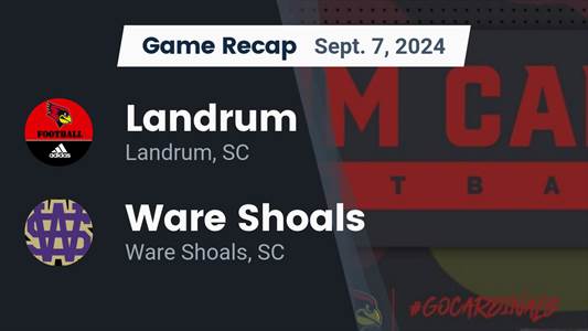 Football Game Preview: Ware Shoals Hornets vs. Ridge Spring-Mone