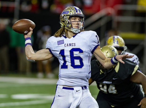 Clemson-bound Trevor Lawrence will go down as one of Georgia's great quarterbacks, but his career ended suddenly with a 21-17 upset loss to Blessed Trinity on Friday night. 