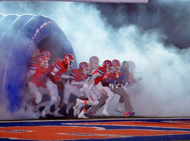 Bishop Gorman will emerge from the smoke on the other side of the Mississippi River.