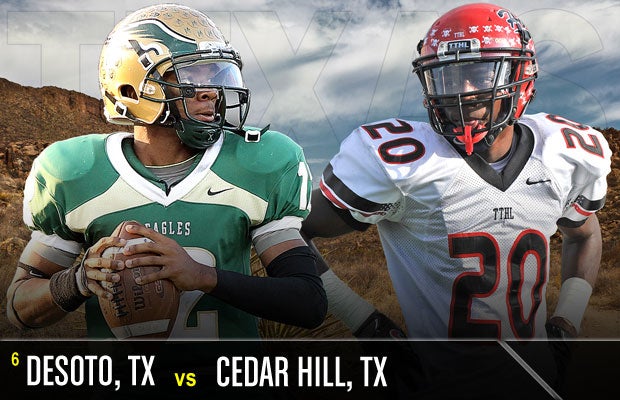DeSoto and Cedar Hill are neighbors - and two of Texas' best football programs. They face off this week, headlining the Top 10 Games.