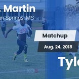 Football Game Recap: St. Martin vs. Tylertown