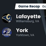 Football Game Recap: York Falcons vs. Grafton Clippers