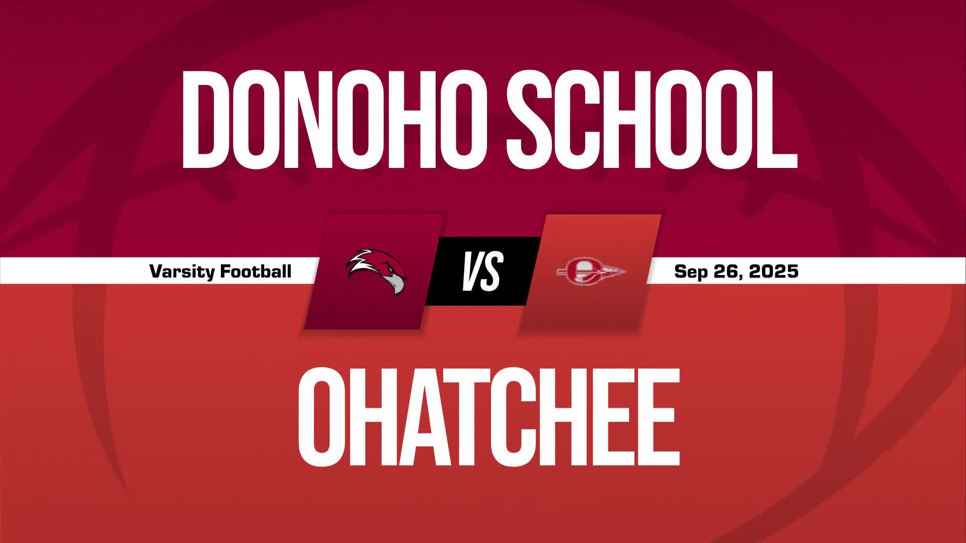 Football Game Preview: Donoho Falcons vs. Fayetteville Wolves + How To Watch