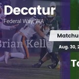 Football Game Recap: Decatur vs. Beamer