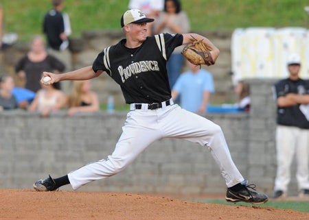Ty Buttrey of Providence has found success with the knuckle curveball.