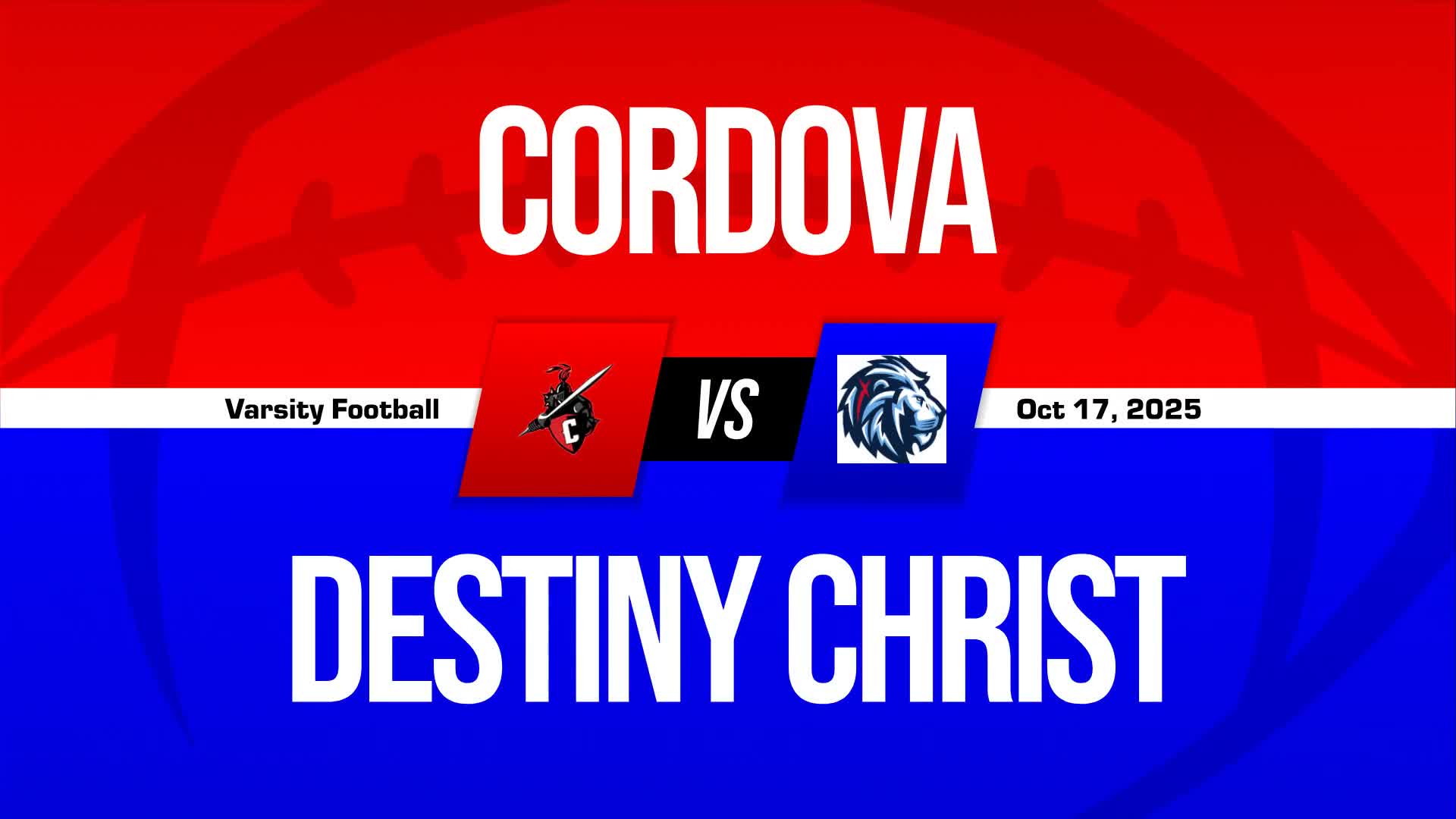 Football Game Preview: Destiny Christian Academy Lions vs. Antelope Titans + How To Watch