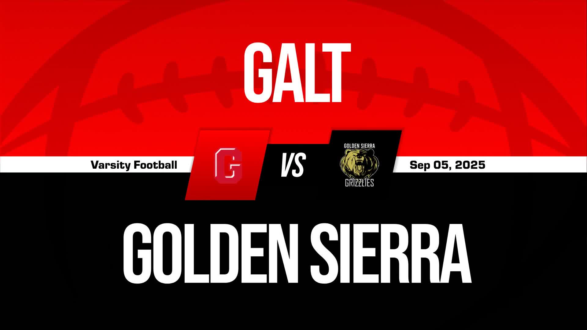 Football Recap: Galt Takes a Loss