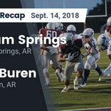Football Game Recap: Van Buren vs. Bentonville