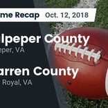Football Game Preview: Warren County vs. Western Albemarle