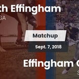 Football Game Recap: South Effingham vs. Effingham County