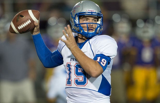 Shuler Bentley leads the explosive Byrnes offense.