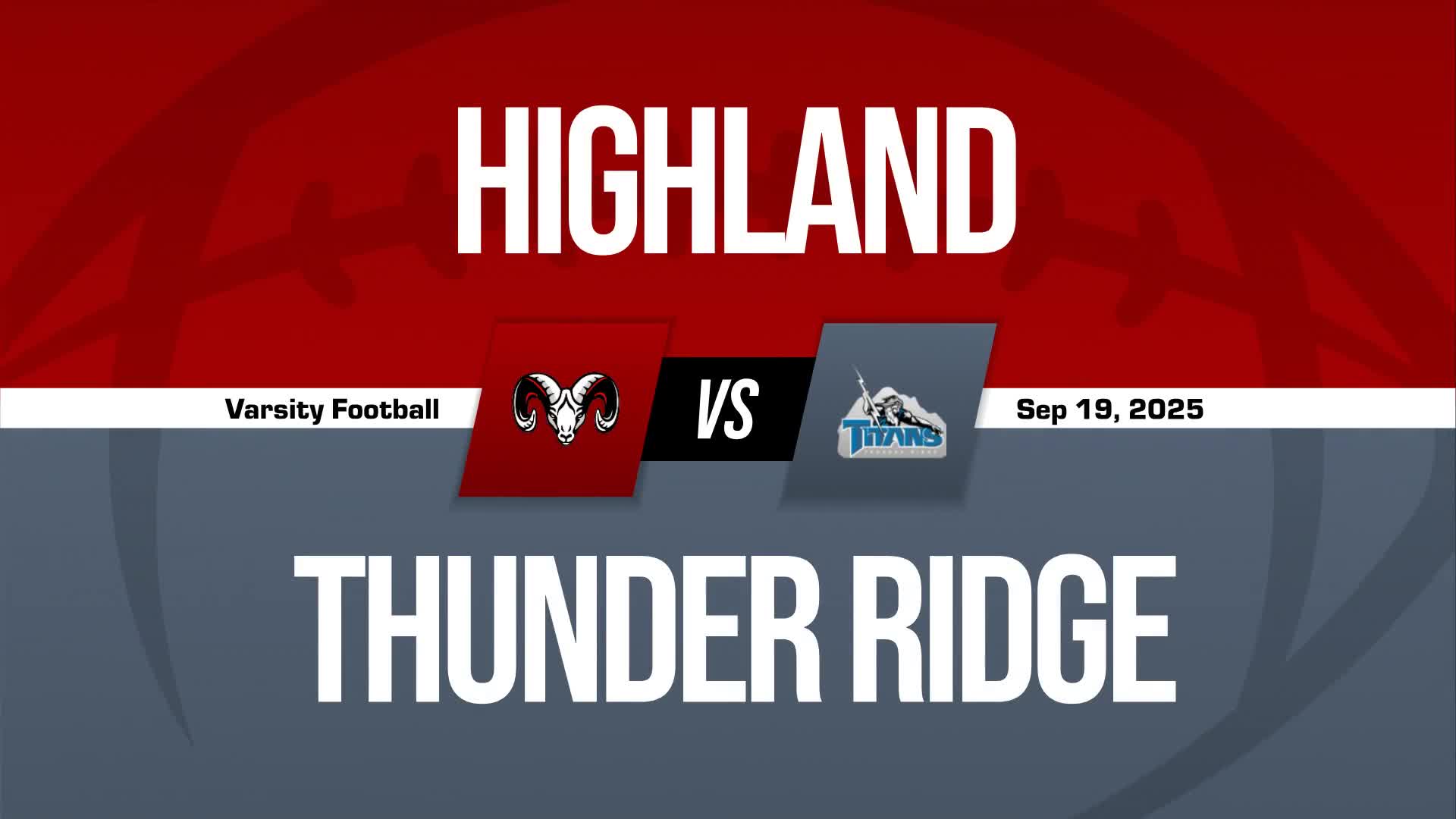 Football Game Preview: Thunder Ridge Titans vs. Bonneville Bees