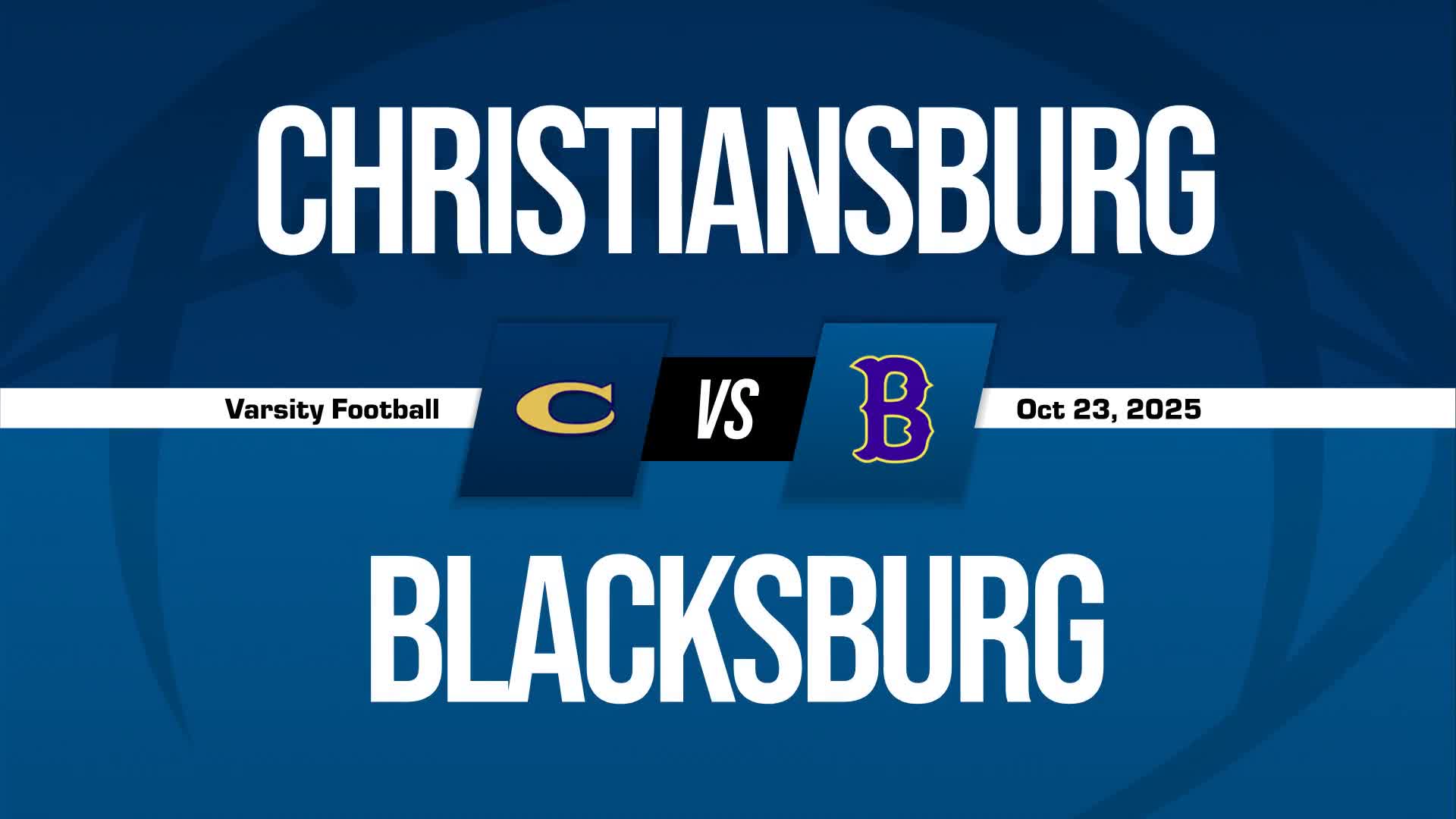 Football Recap: Blacksburg Comes Up Short + How To Watch