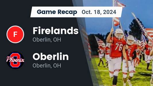 Football Recap: Firelands Skates Past Oberlin with Ease