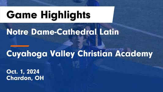 Soccer Recap: Notre Dame-Cathedral Latin Gets the Win