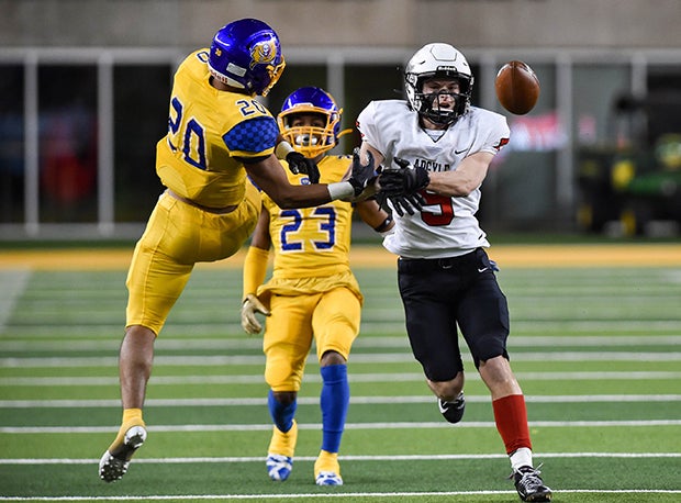 Argyle receiver Cole Kirkpatrick was all-state last year. 