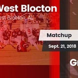 Football Game Recap: West Blocton vs. Greensboro