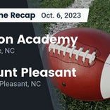 Football Game Recap: Mount Pleasant Tigers vs. North Stanly Comets
