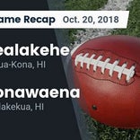 Football Game Recap: Kamehameha Hawai'i vs. Konawaena
