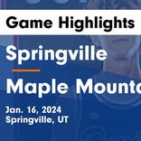 Basketball Game Recap: Maple Mountain Golden Eagles vs. Wasatch Wasps