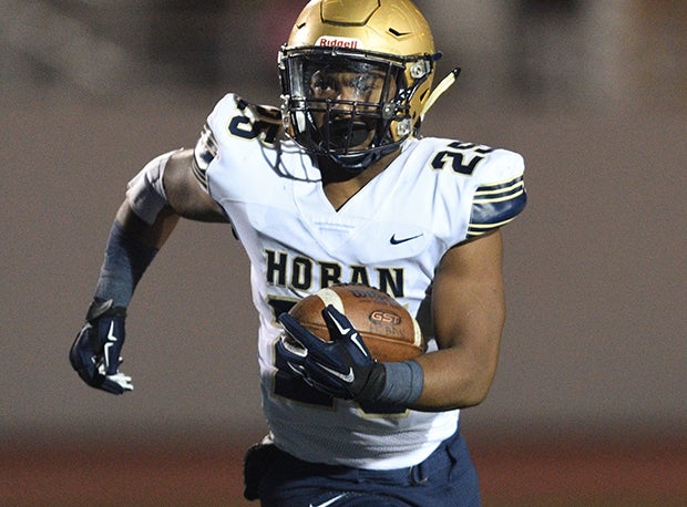 Hoban senior Tyris Dickerson ran for 1,730 yards and 19 touchdowns last season.