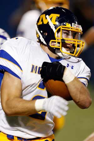 Tucker Skove rushed 38 times for 206 yards for Moeller.